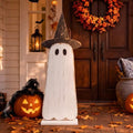 Novabright 30.2 H Halloween Witch Ghost Porch Sign Standing Wooden Decor by Unknown