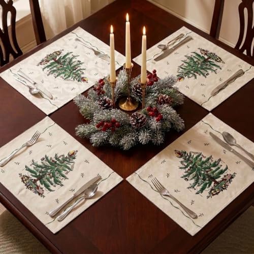 Spode - Holiday Placemat Set, 4 Piece Placemats - Image 2