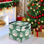 Snow Globe Christmas Ornament Storage Box with Adjustable Dividers Stores up to 64-3 Inch Holiday Ornaments, 13 x 13 Inch Xmas Storage Containers - Image 7