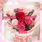 Flowers for Delivery Forever Preserved Flowers Fresh Bouquet, Women Gifts - Image 2