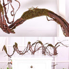 98" Bendable Fake Tree Vines Branch Moss Garland Halloween Decor by CONGZHANHH