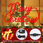 24 Inch Christmas Window Silhouette Lights,Merry Christmas Window Silhouette Lights,Double Side Lamp Decoration for Holiday Indoor Wall Door Glass Decorations - Image 5