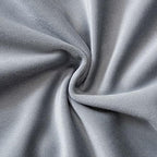 JUSPURBET 28x28 Euro Velvet Throw Pillow Covers Set of 2,Silver Gray - Image 6