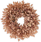 Large Artificial Maple Leaves Fall Wreath for Front Door Outside Decor by Unknown