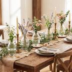 Hushee 12 Pcs Bud Vases Bulk Glass Small Vases for Flowers, Tall - Image 5