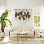 Large Macrame Wall Hanging Boho Woven Tapestry Chic Home Decor Wall Art - Image 6