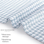 FINGERCRAFT Cloth Napkins Set of 12, 100% Cotton, 20x20 Inch, Dusty Blue - Image 5