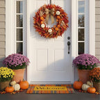 Calloway Mills Fall Plaid Doormat (Multi, 24" x 36" x 0.60") - Image 4