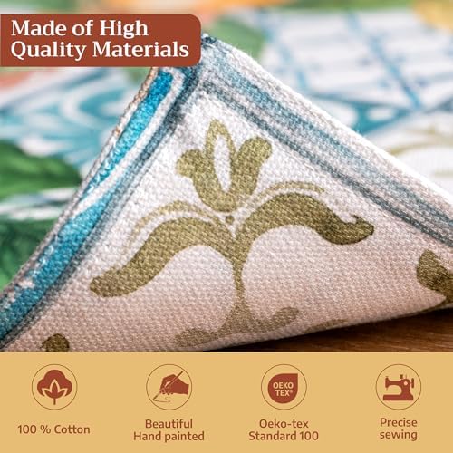 Maison d' Hermine Placemats Set of 4 Reusable 100% Cotton (13"x19") - Image 3