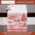 Maison d' Hermine Table Runner 100% Cotton 14.50" x 108" (Single Layer) - Image 2