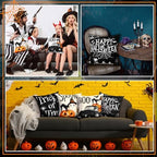 GlikCeil Set of 16 Winter Pillow Covers 18 x 18 Inch Seasonal Throw Pillow Covers Christmas Holiday Pillowcases Decorative Cushion Pillowcases for Farmhouse Home Couch Sofa Decor - Image 6