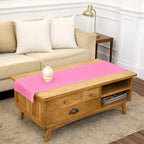 Solino Home 100% Pure Linen Dining Table Runner Flamingo Pink, 14 x 60 in by SolinoHome