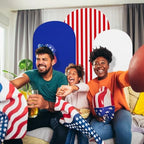 3 Pcs Patriotic Arch Cover Spandex Fitted 4ft 5ft 6ft,Classic - Image 5