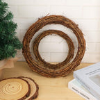 12 Pcs 12 Inch & 8 inch Natural Grapevine Wreath Set, Hand-Woven Vine Branch Wreaths for DIY Crafts, Christmas Decorations, Home & Event Styling(6 Pieces per Size) - Image 4