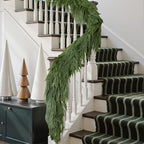 Alupssuc 12FT Christmas Garland, Artificial Real Touch Norfolk Pine Garland - Image 7