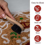Folkulture Christmas Door Mat Outdoor, Eco Friendly Christmas Door Mats for Front Door, 28 X 16 Inch Welcome Matt or Doormat for Home Entrance, Durable & Anti Slip Coir Door Mats (Gingerbread House) - Image 4