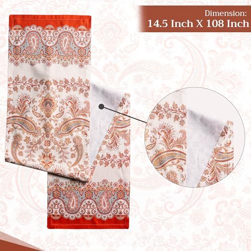 Maison d' Hermine Table Runner 100% Cotton 14.50" x 108" (Single Layer) - Image 4
