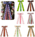 8 Pcs Large Door Ribbons Bow 25in Wreath Sash for Wall, Decor for Home by MoYueno