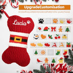 Personalized Dog Christmas Stockings - Custom Xmas Stockings for Pets(7pc) - Image 4