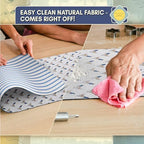 Trivet Table Runner - Heat Resistant 350F, Waterproof, Reversible for Hot Dishes, Plates & Pots (French Farmhouse, 48 inch) - Image 7