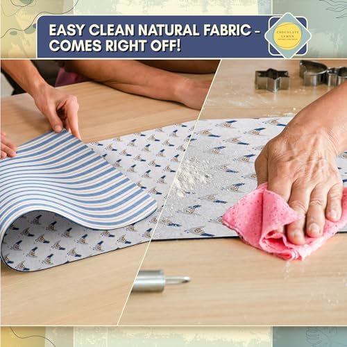 Trivet Table Runner - Heat Resistant 350F, Waterproof, Reversible for Hot Dishes, Plates & Pots (French Farmhouse, 48 inch) - Image 7