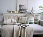 Cethom Boho Throw Pillow Covers 20x20 Inch Set of 2, Sage Green Textured Decorative Couch Pillow Cases for Farmhouse Home Decor, Accent Cushion Cover for Sofa, Bed, Living Room, Bedroom - Image 5