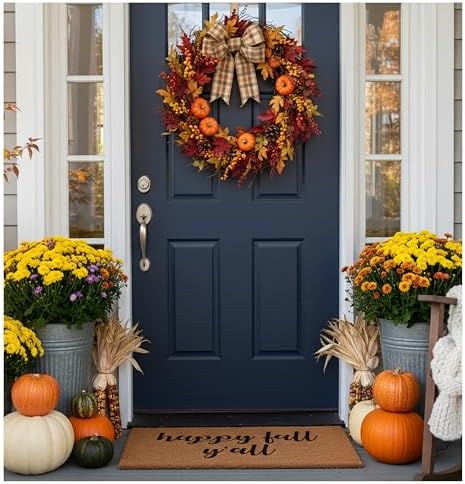 Calloway Mills Hapy Fall Yall Doormat, 24" x 36" - Image 5