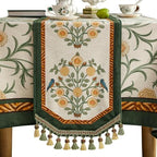 Patdrea Designer Vintage French Velvet Table Runner,12"X71"-Botticelli by patdrea