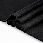 6 Pack Black Burlap Table Runners Jute Table Linens 13x84 inch - Image 6