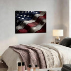ZERILYN Ship Next Day – Patriotic Canvas Wall Decor, American Flag Pictures, Independence Day Canvas Prints, Red White Blue Home & Office Decoration - Image 5