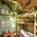 Giegxin Jungle Theme Decoration Set 75 Inch Fake Tree Branches with Vines - Image 6