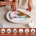 Maison d' Hermine Cloth Napkins Set of 4 Reusable 100% Cotton (20" x 20") - Image 4
