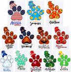 12 Pcs Seasonal Garden Flag Set 12 x 18 Inch Dog Paw Holiday Summer for Outside Decor Small Yard Flags for the Entire Year Double Sided Yard Flag for Halloween Christmas Thanksgiving St Patricks Day by Windkream