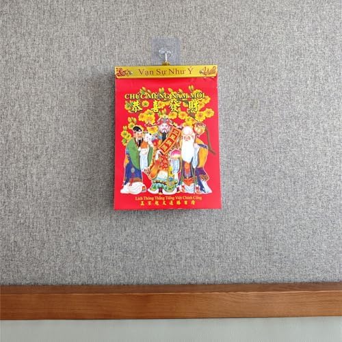 Vietnamese Daily Calendar, 2027 Year of The Goat Asian Vietnam Feng Shui Wall Calendar, Zodiac Goat Hanging Daily Spring Festival Lunar New Year Mounted Calendar Lịch Việt Nam - Image 2