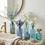 15 Pcs Blue Bud Vases Set,Baby Shower Decorations, Wedding Table Decor - Image 7