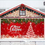 WovWeave Merry Garage Door Cover Banner, 7 x 16 ft - Image 5