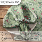 Park Designs Under The Mistletoe Napkin Set of 4 - Image 6