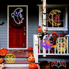 TRWYMZ Halloween Decorations - 16" Halloween Window Silhouette Lights - Image 4