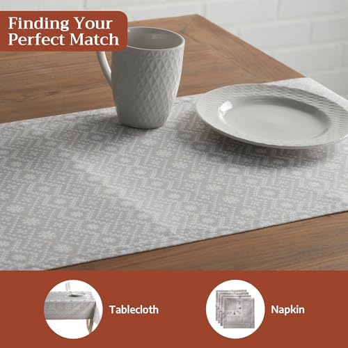Maison d' Hermine Table Runner 100% Cotton 14.50" x 108" (Double Layer) - Image 4