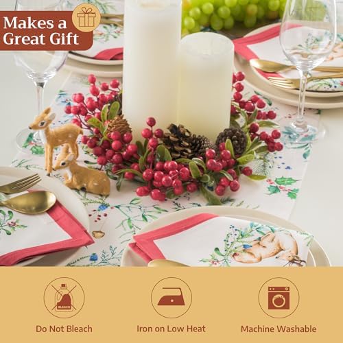 Maison d' Hermine Table Runner 100% Cotton 14.50" x 108" (Double Layer) - Image 5