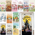 Breling 12 Pcs Seasonal Door Cover, Fall Halloween Decoration, Classic by Breling