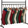 Christmas Stocking Holder Stand 12 Hooks Free Standing Vertical Hanger by Ontuz