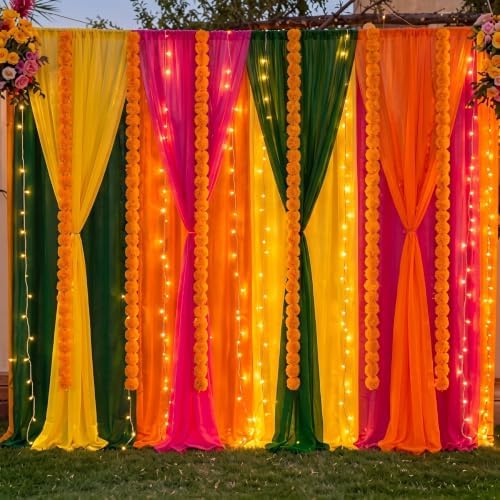 Irenare Diwali Decorations for Home Indian Backdrop Decorations Kit by Irenare