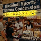 Aurelema 11 Pcs Concessions Baseball Decorations LED Letter Lights Sign - Image 4