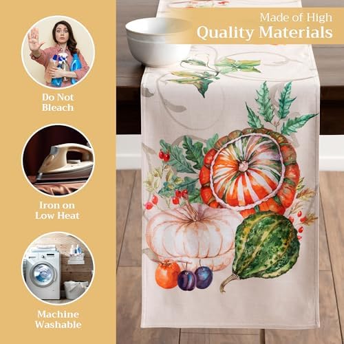 Maison d' Hermine Table Runner 100% Cotton 14.50" x 72" (Double Layer) - Image 3