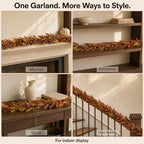 9 FT Eucalyptus Fall Garland - Image 7