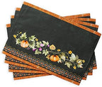 Maison d' Hermine Placemats Set of 4 Reusable 100% Cotton (13"x19") by MaisondHermine