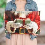 Simply Said, INC Santa Claus Present Rustic Pallets 16 x 10.5 inch Wood Sign, Christmas Winter Decor Art, Made in USA, RUS1568 - Image 3