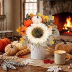 Fall Decor Flower Table Centerpieces, Set of 6 Pre-Made - Image 6