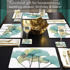 Gingko Boxed Set of 4 Premium Hardboard Placemats - Image 2